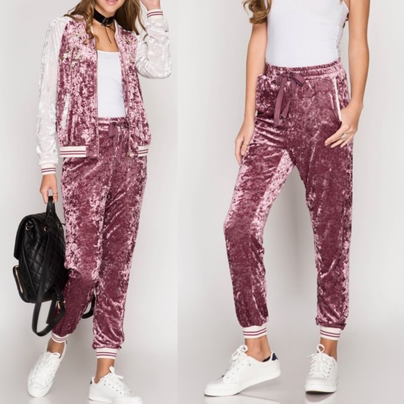 Bellanblue Pants - SADIE “Crush” Jogger - MAUVE